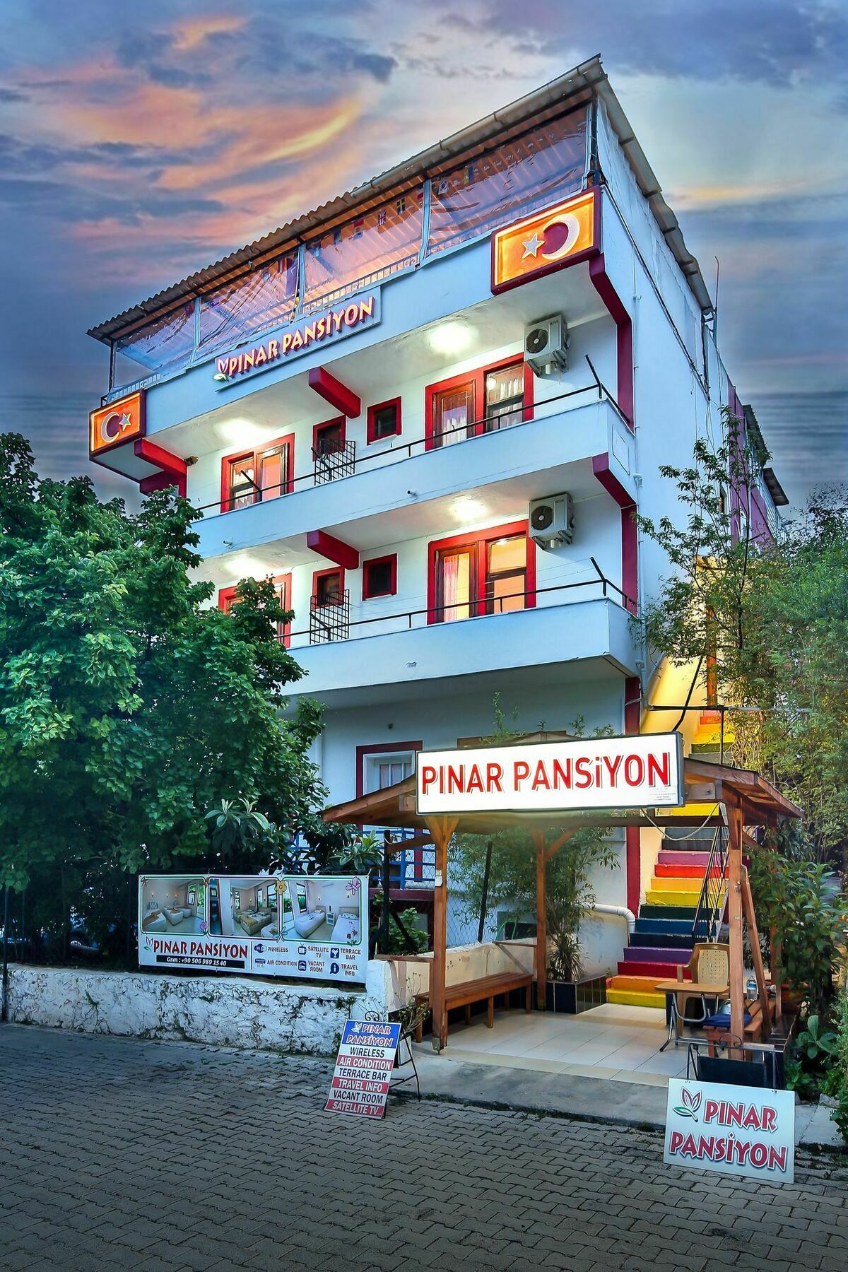 Pinar Pansiyon Kaş Buitenkant foto